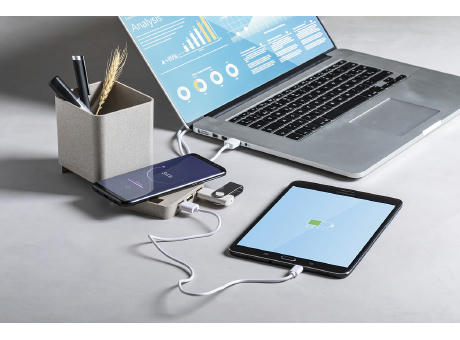 Multifunktionaler Stifteköcher Ampdesk