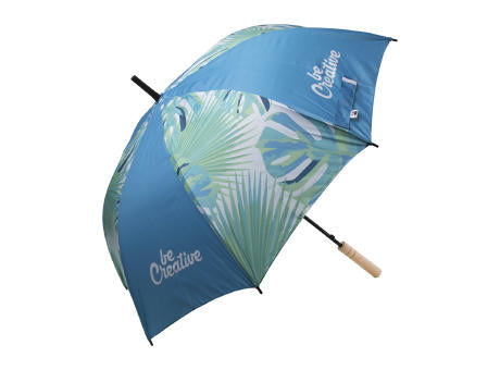 individueller Regenschirm CreaRain Eight RPET