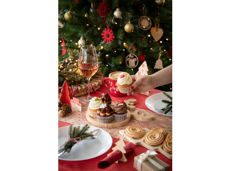 Weihnachtlicher Snackteller Kongle