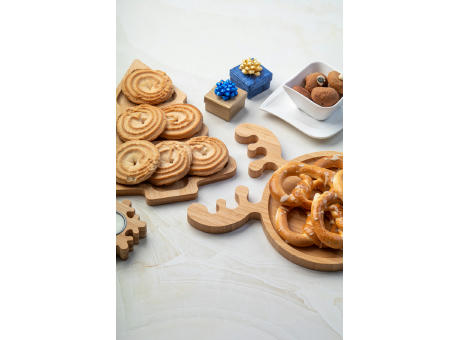Weihnachtlicher Snackteller Kongle