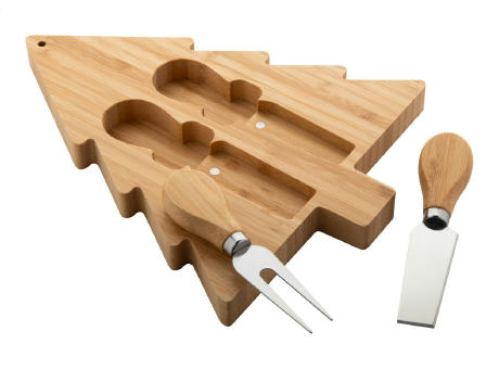 Weihnachtliches Käsemesserset Jarlsberg