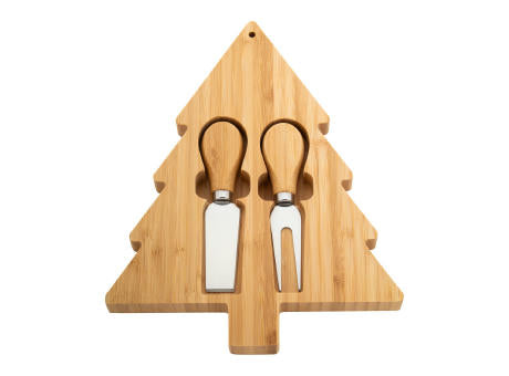 Weihnachtliches Käsemesserset Jarlsberg