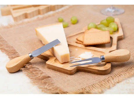 Weihnachtliches Käsemesserset Jarlsberg