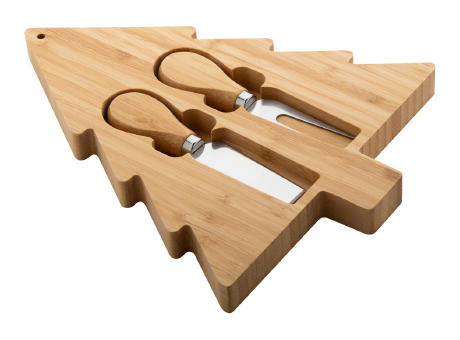 Weihnachtliches Käsemesserset Jarlsberg