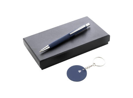 Geschenkset Kugelschreiber und Schlüsselanhänger Miroset