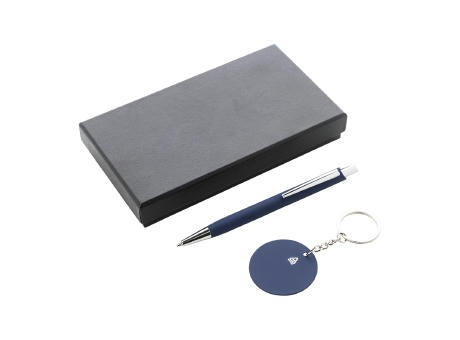 Geschenkset Kugelschreiber und Schlüsselanhänger Miroset