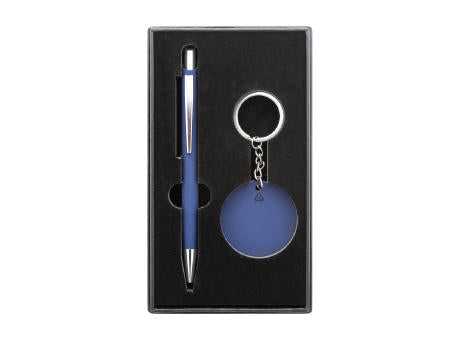 Geschenkset Kugelschreiber und Schlüsselanhänger Miroset