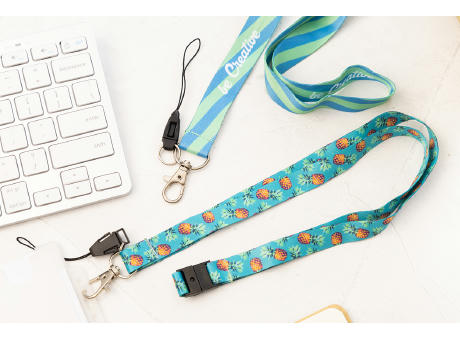 Lanyard Sublimationsdruck und Panikverschluss Subyard B Safe