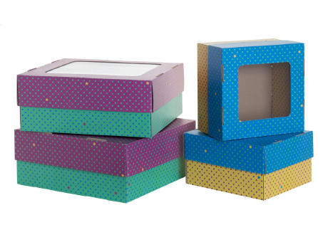 Geschenkbox CreaBox Gift Box Window L