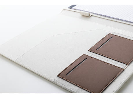 Dokumentenmappe aus recyceltem Canvas Carbasa A4