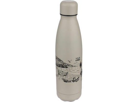 Recycelte doppelwandige Trinkflasche 500 ml Sunny