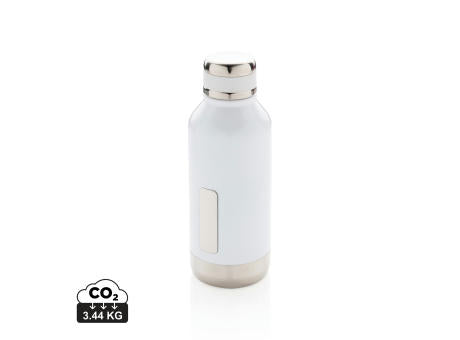 Auslaufsichere Vakuumflasche mit Logoplatte