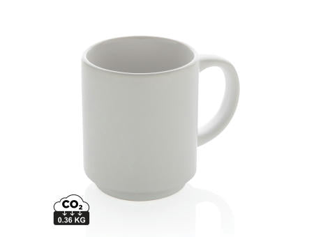 Stapelbare Keramiktasse, 180ml