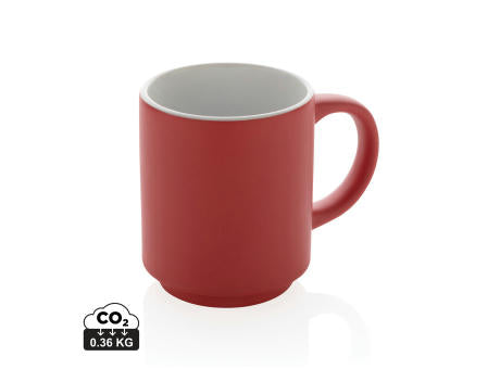 Stapelbare Keramiktasse, 180ml