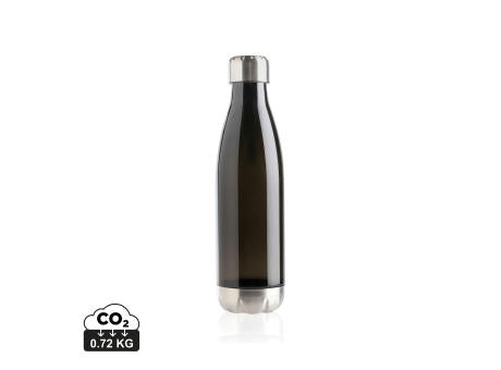 Auslaufsichere Trinkflasche mit Stainless-Steel-Deckel