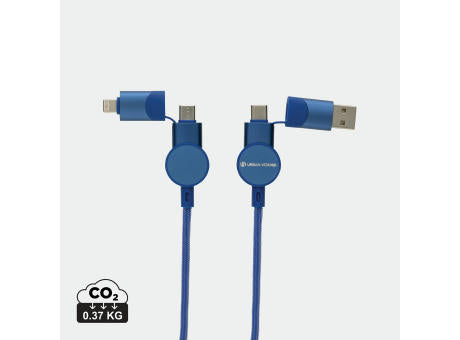 Oakland RCS rKunststoff 1,2m 6-in-1 Fast-Charging 45W Kabel