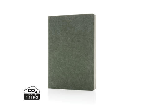 Phrase GRS-zertifiziertes A5-Notizbuch aus recyceltem Filz