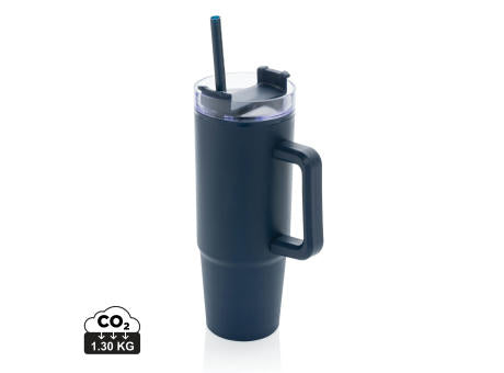 Tana Becher aus RCS recyceltem Kunststoff mit Griff 750ml
