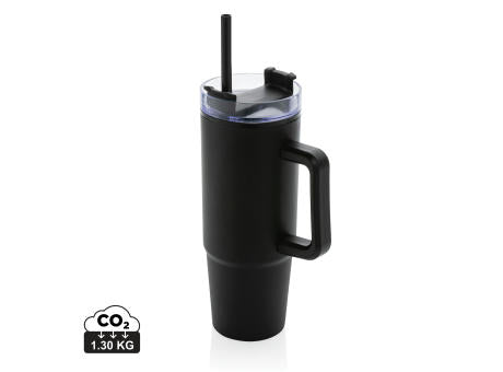 Tana Becher aus RCS recyceltem Kunststoff mit Griff 750ml
