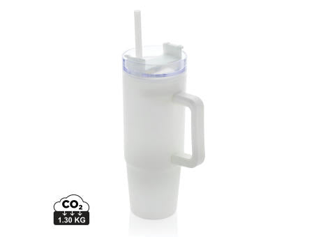 Tana Becher aus RCS recyceltem Kunststoff mit Griff 750ml
