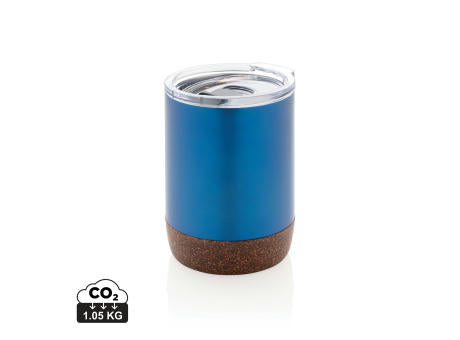 Kleine Vakuum-Kaffeetasse aus RCS rSteel & Kork