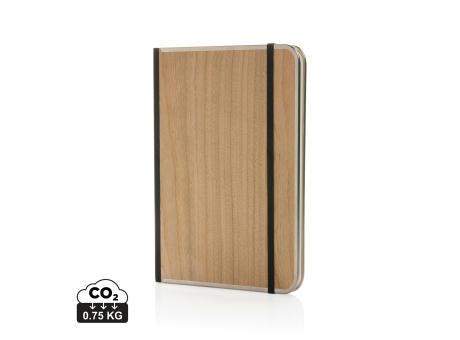 Treeline A5 Deluxe Notizbuch mit Holzeinband