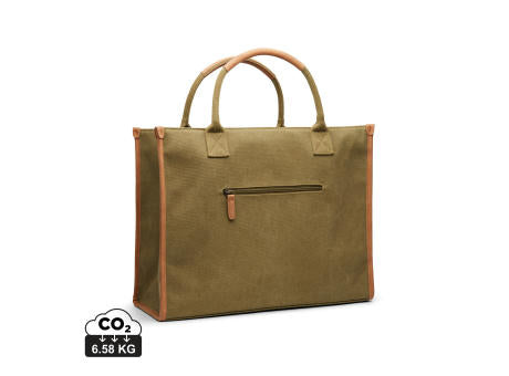 VINGA Bosler Büro-Tasche aus RCS recyceltem Canvas