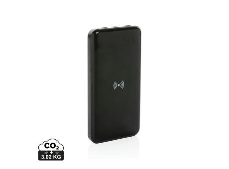 Wireless Powerbank aus RCS Standard recyceltem Kunststoff