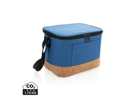 Two-Tone Kühltasche mit Korkdetails