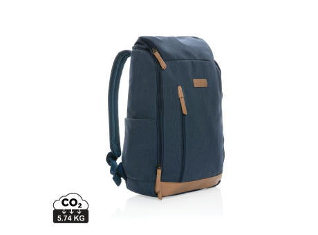 Impact AWARE™ 16 oz. r recyceltem canvas 15" Laptop-Rucksack