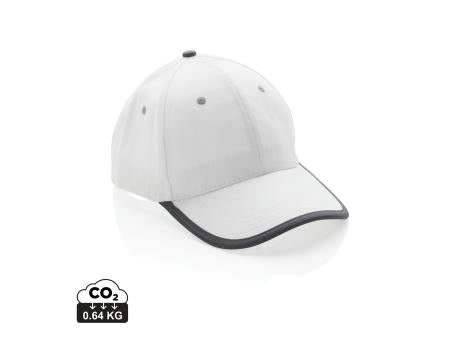 Impact AWARE™ 280gr Brushed rCotton 6 Panel Kontrast-Cap