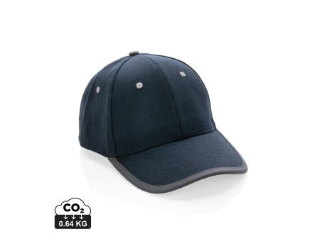 Impact AWARE™ 280gr Brushed rCotton 6 Panel Kontrast-Cap