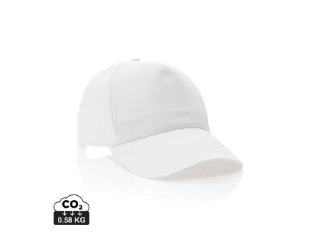 Impact 5 Panel Kappe aus 190gr rCotton mit AWARE™ Tracer