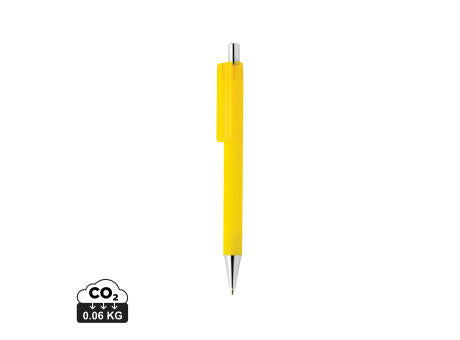 X8 Stift mit Smooth-Touch aus RCS recyceltem ABS