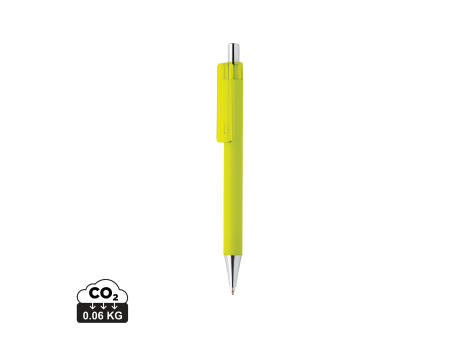 X8 Stift mit Smooth-Touch aus RCS recyceltem ABS