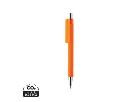 X8 Stift mit Smooth-Touch aus RCS recyceltem ABS
