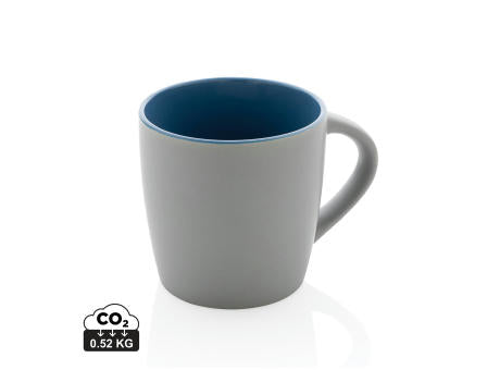 Keramiktasse innen coloriert, 300ml