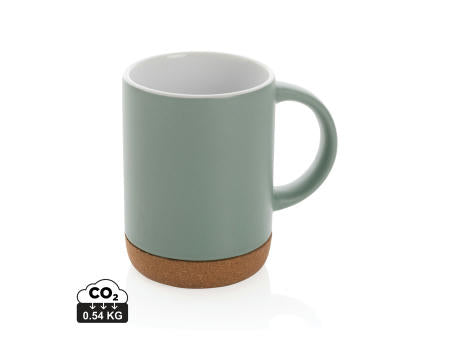 Keramikbecher mit Korkboden, 280ml