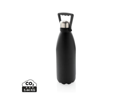 Große Vakuumflasche aus RCS recyceltem Stainless-Steel 1,5L