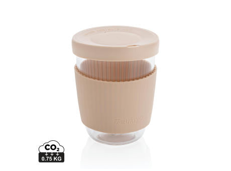 Ukiyo Borosilikatglas mit Silikondeckel & Sleeve
