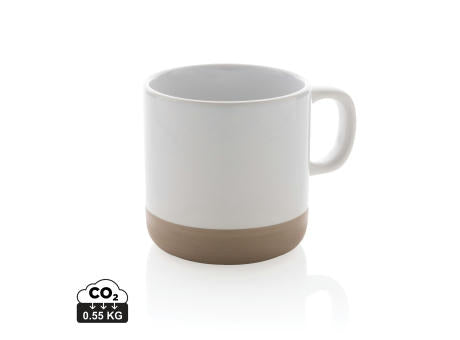 Becher aus glasiertem Keramik, 360ml