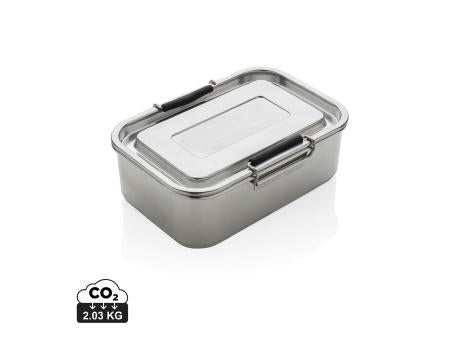 Auslaufsichere Lunchbox aus RCS recyceltem Stainless Steel