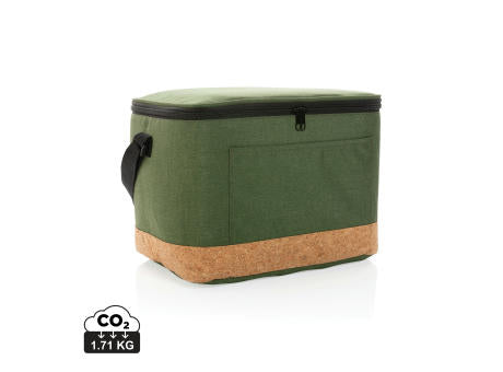 Impact AWARE™ XL RPET Two-Tone Kühltasche mit Korkdetail