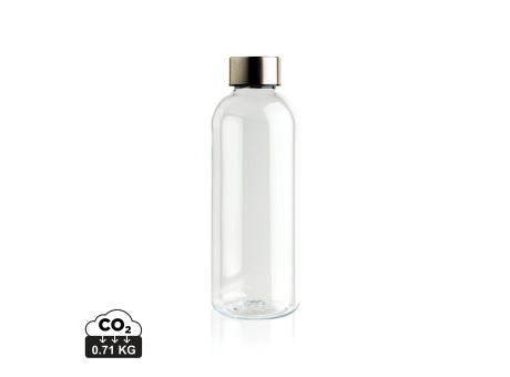 Auslaufsichere Trinkflasche mit Metalldeckel