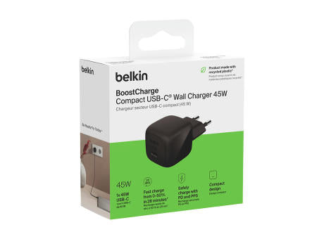Belkin 45W USB PD Wall Ladestecker mit PPS