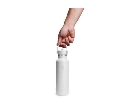 Hydro Flask Standard Mouth with Flex Straw Cap 621 ml Wasserflasche