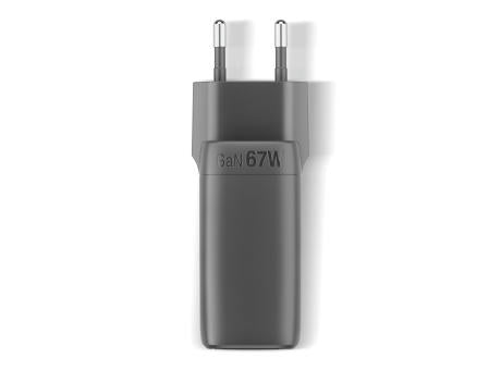 Fresh 'n Rebel 67W Laptop-Ladegerät GaN USB-C und USB-A
