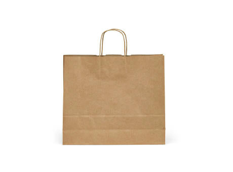 Vesuvio XL braune FSC®-Kraftpapiertasche aus Recyclingpapier, 115g/m²