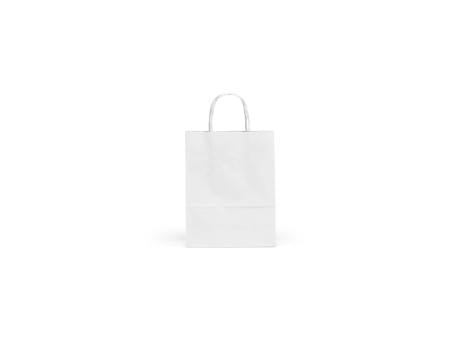 Etna S weiße FSC®-Kraftpapiertasche. 90g/m². Hergestellt in Portugal