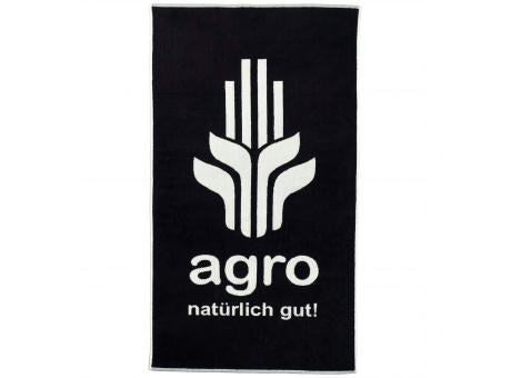 Gästetuch, Einfärbung nach Pantone, inkl. Jacquard-Einwebung